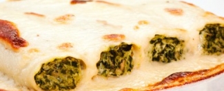 CANELÓN DE ESPINACA CON BECHAMEL  2 KG 1